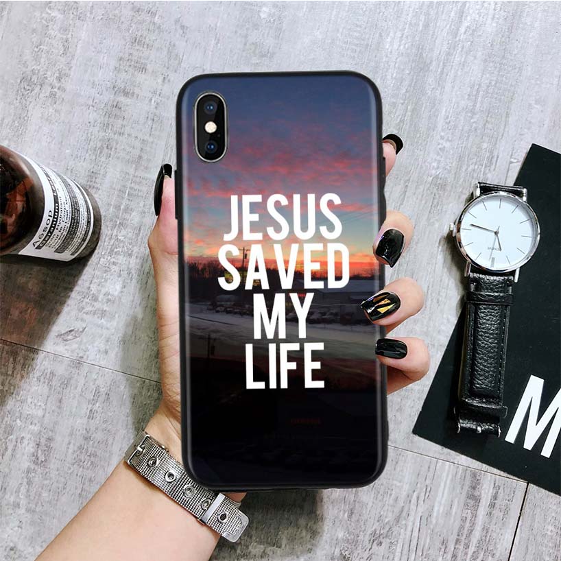 Jesus Cross Phone Case - Stylish Protection for Your Mobile Device