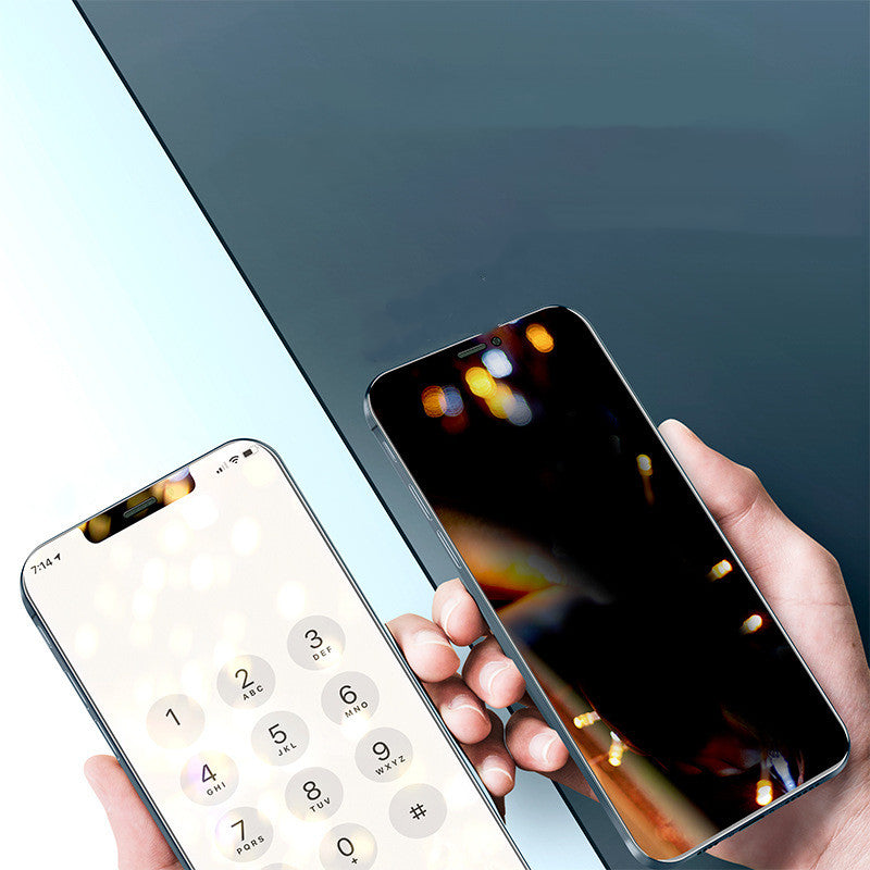 Compatible with Apple , Anti-peeping Toughened Film For Mobile Phones - Choronex