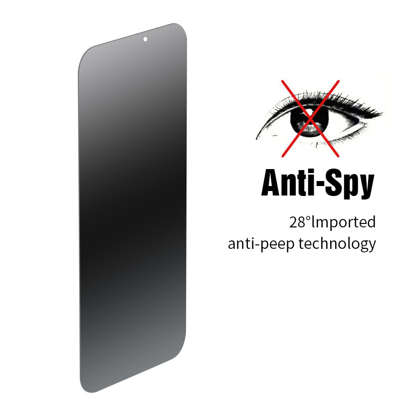 Mobile Phone Anti-peeping Tempered Glass Full Screen - Choronex