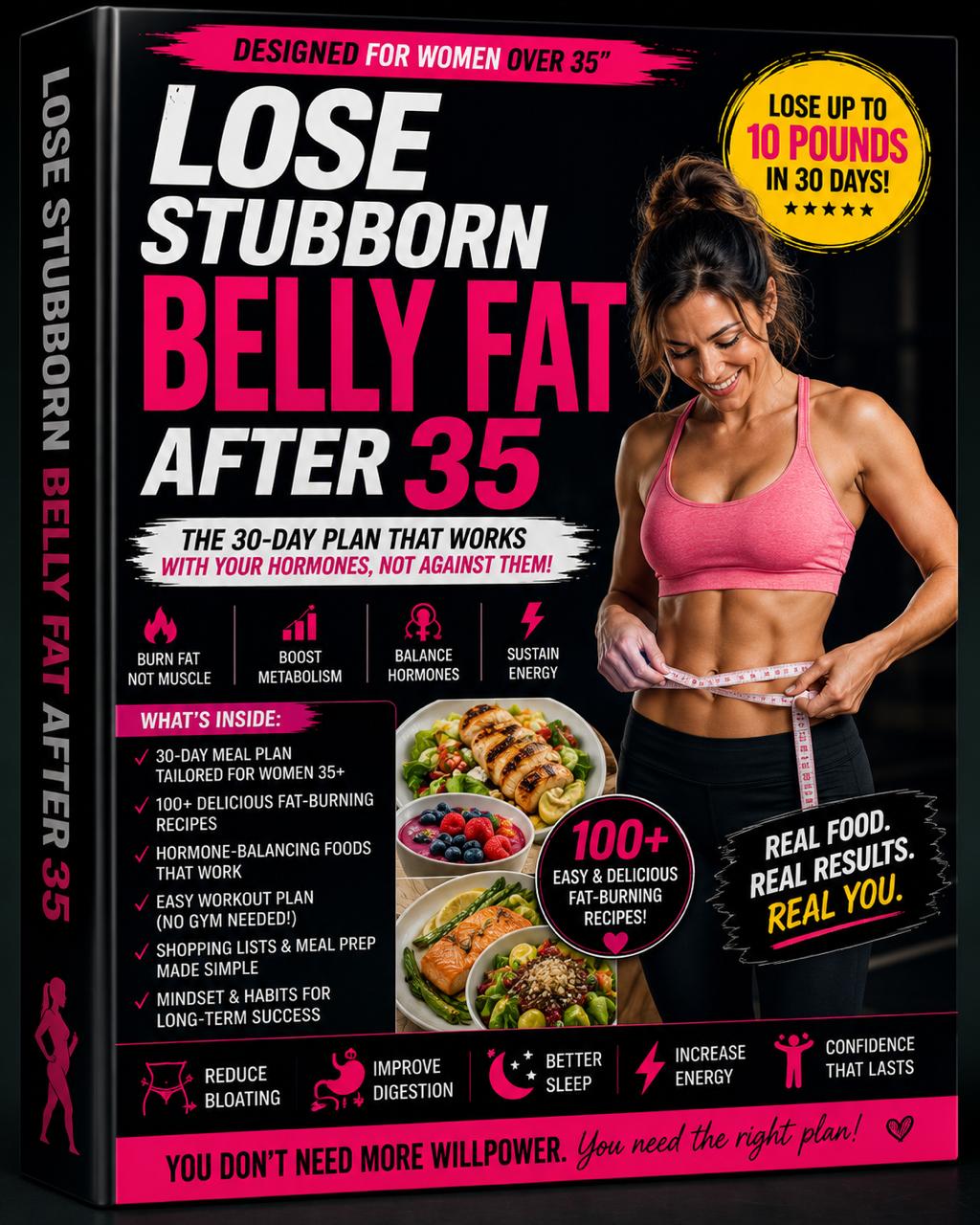 Lose Stubborn Belly Fat After 35 (Women)