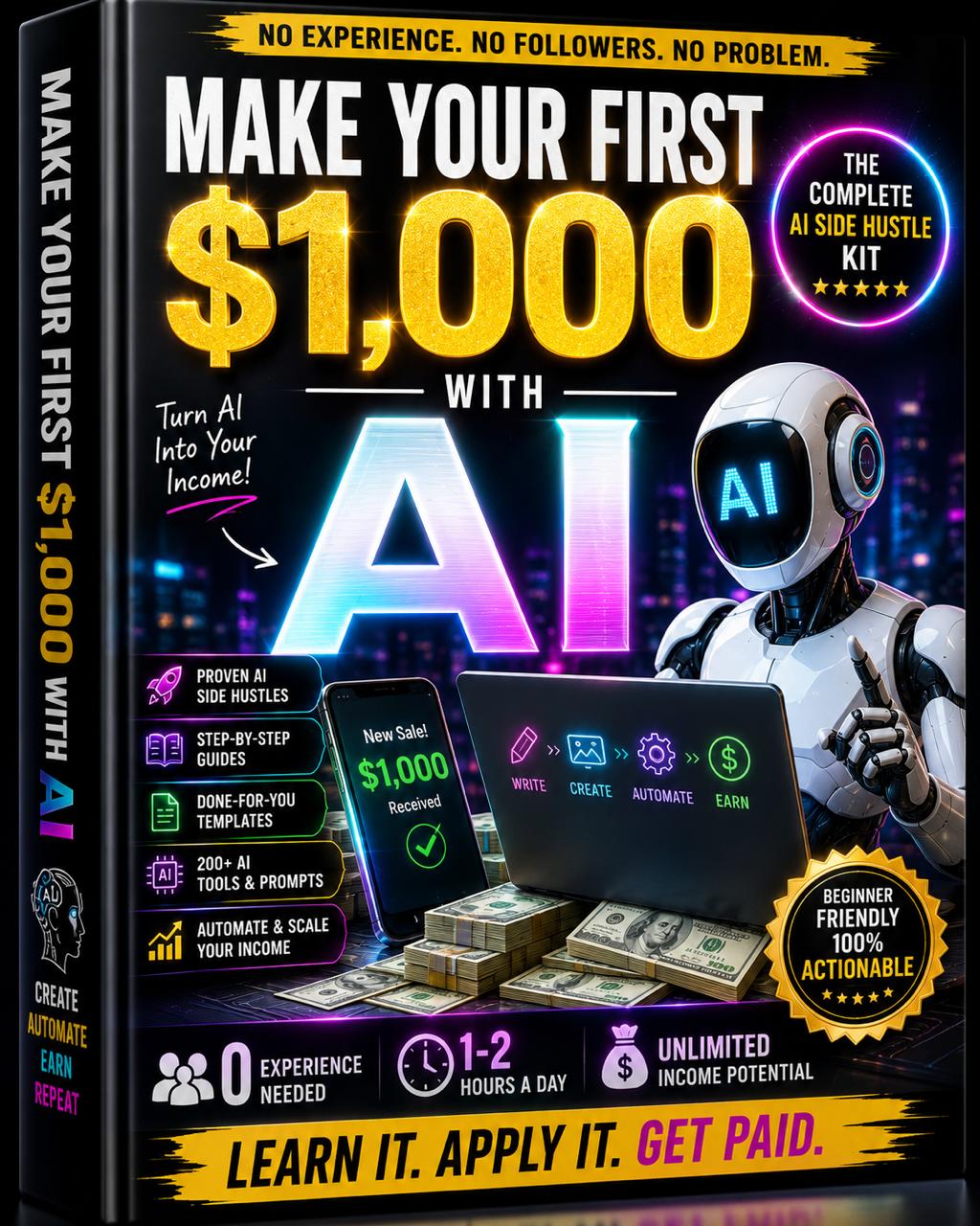 Make Your First $1,000 With AI