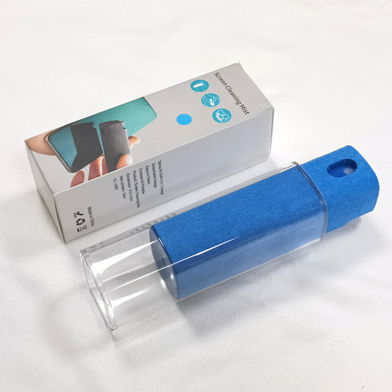 Mobile Phone Screen Cleaner Set - Integrated Storage for Portable Computer and Smartphone Cleaning